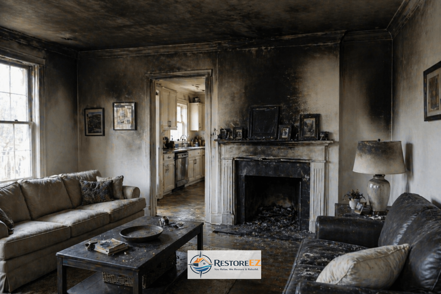 How Soot and Smoke Mess Up Your Home After a Fire in Tarpon Springs, FL