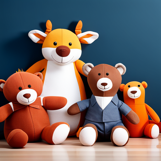 Non-Washable Stuffed Animals