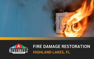 Fire Damage Restoration In Highland Lakes Fl