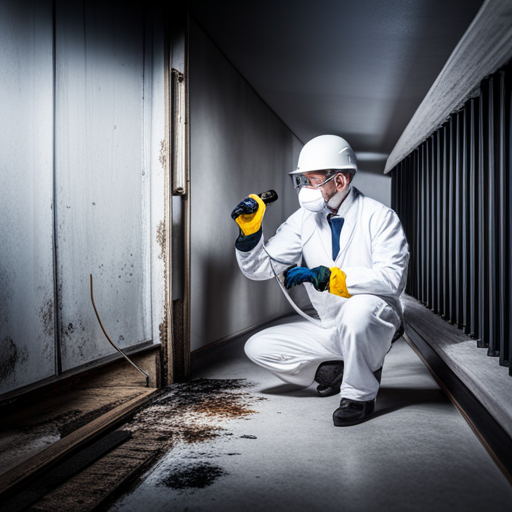 MOLD Inspection in difficult places