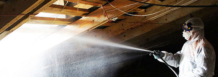 Professional spray foam installation service